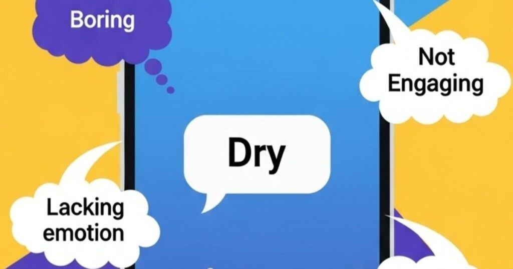 Best Ways to Respond to a Dry Texter Without Making It Awkward
