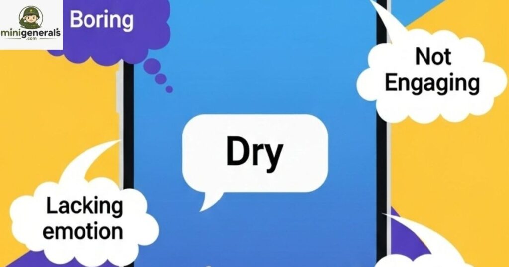 Signs Someone Is Being Dry Over Text