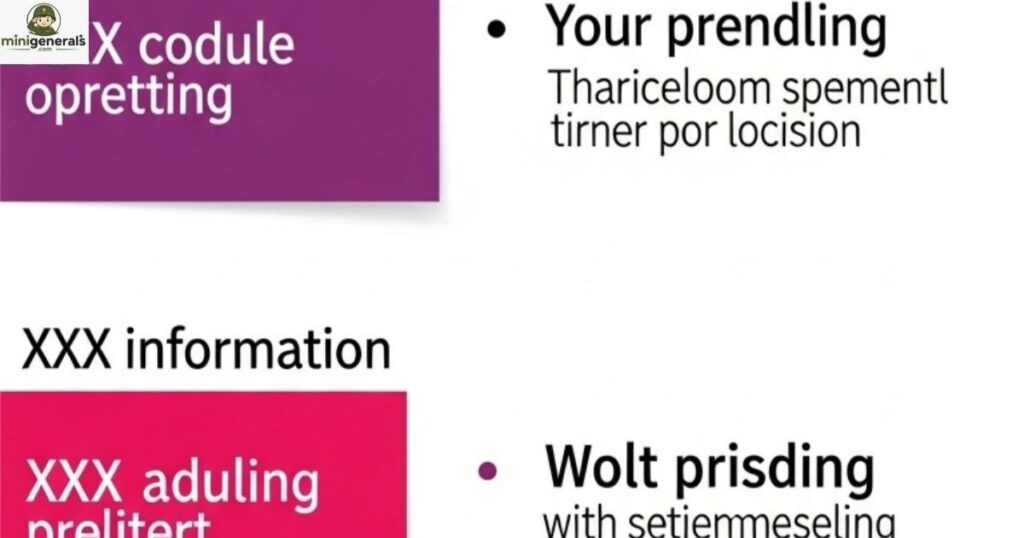 XXX Meaning at a Glance