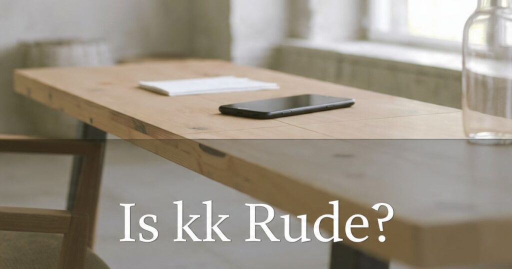 Is kk Rude