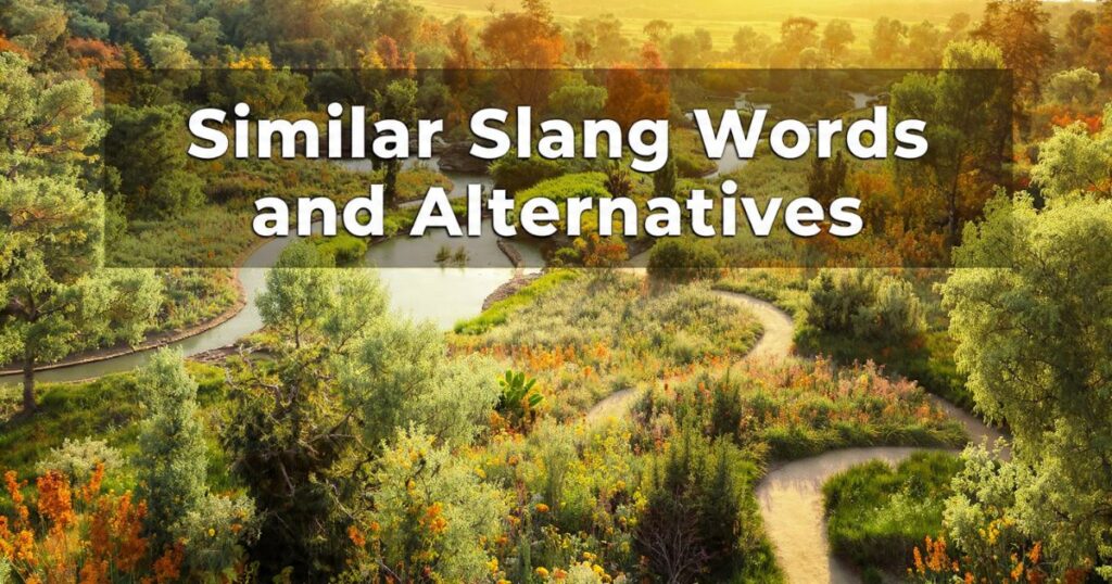 Similar Slang Words and Alternatives