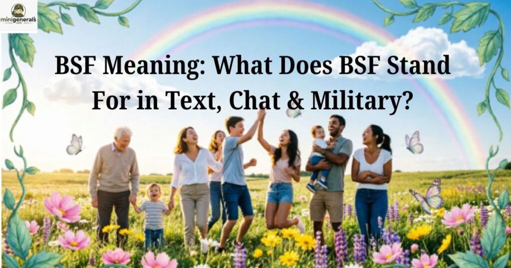 bsf full form in chat