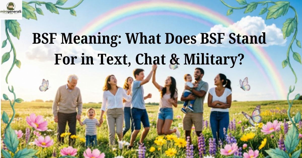 bsf full form in chat