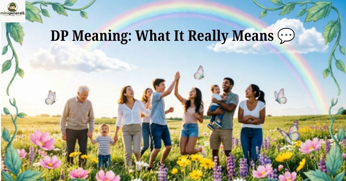 dp meaning in whatsapp