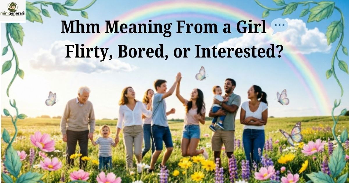 mhm meaning from a girl