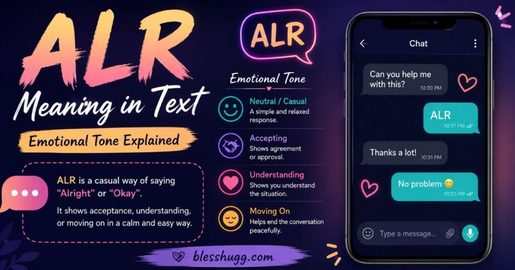 ALR Meaning in Text Emotional Tone Explained