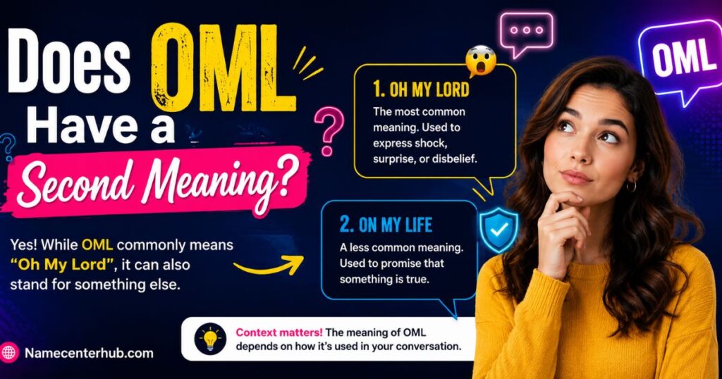 Does OML Have a Second Meaning