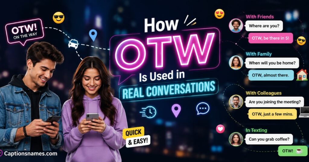 How OTW Is Used in Real Conversations