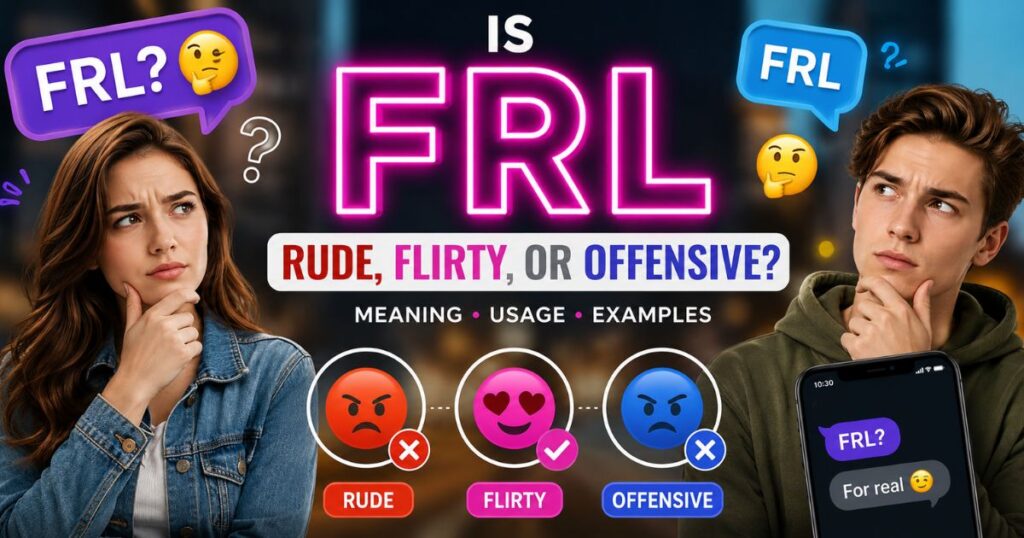 Is FRL Rude, Flirty, or Offensive