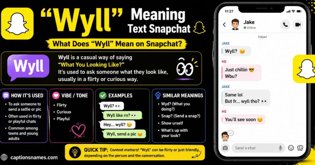 Wyll Meaning Text Snapchat