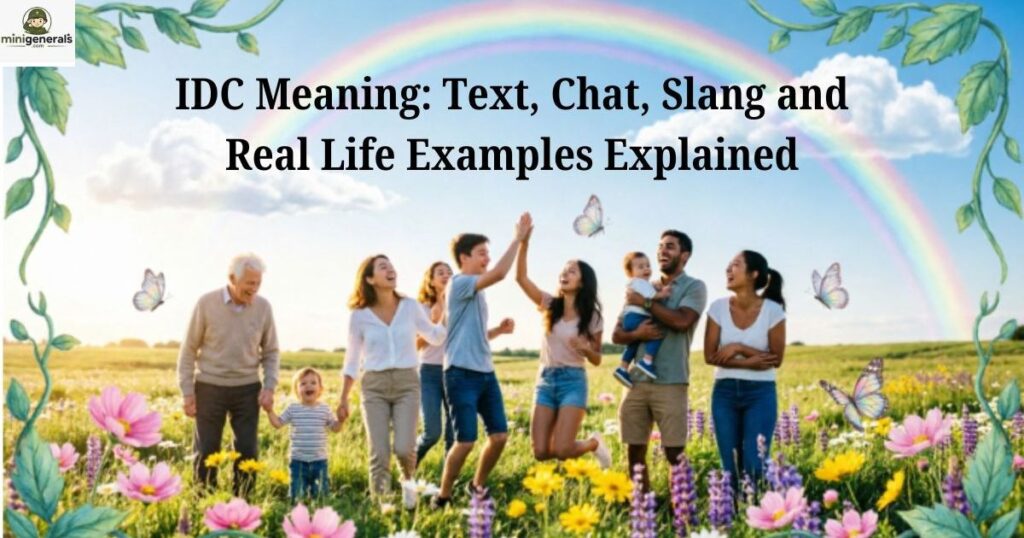 idc meaning in chat
