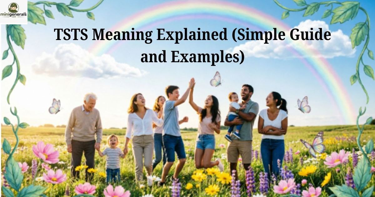 tsts meaning in text