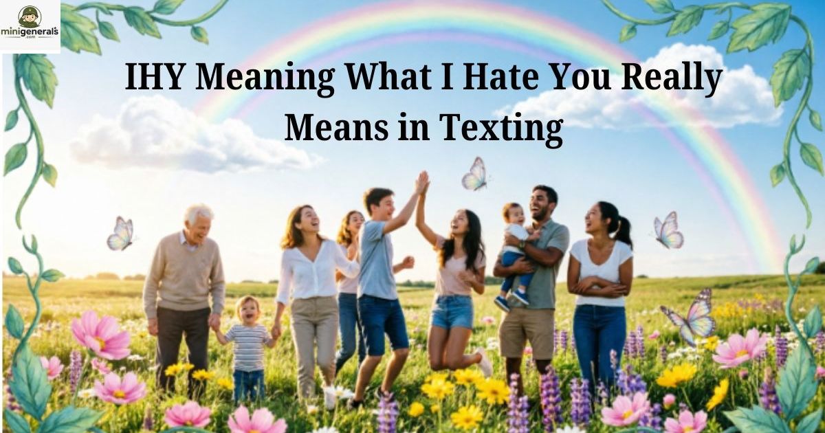 what does ihy mean in text