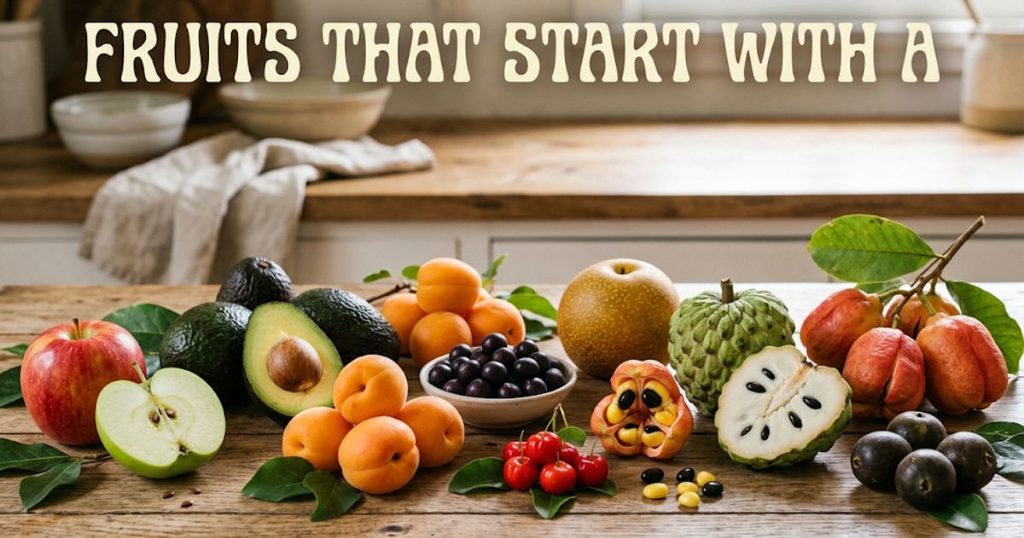 Fruits That Start With A