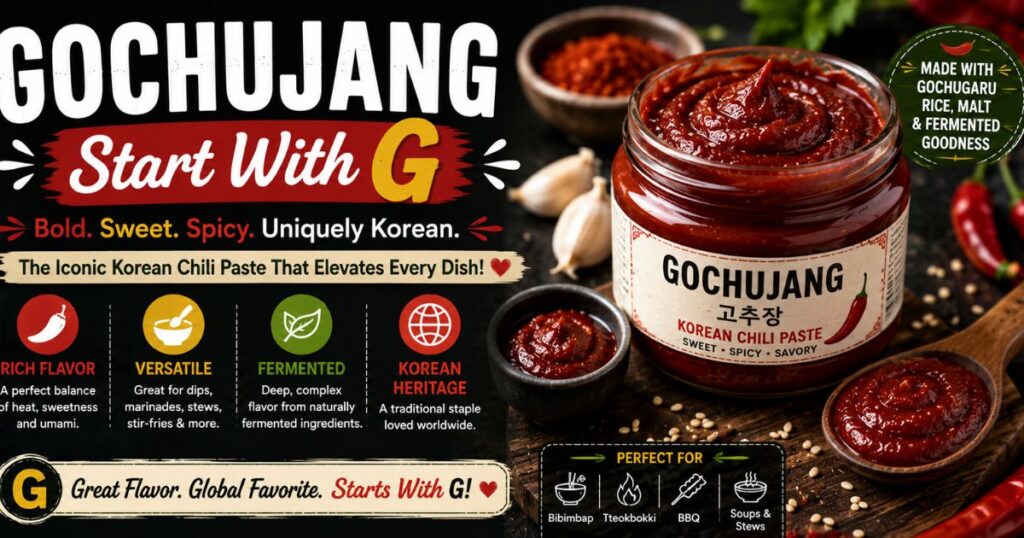 Gochujang Start With G