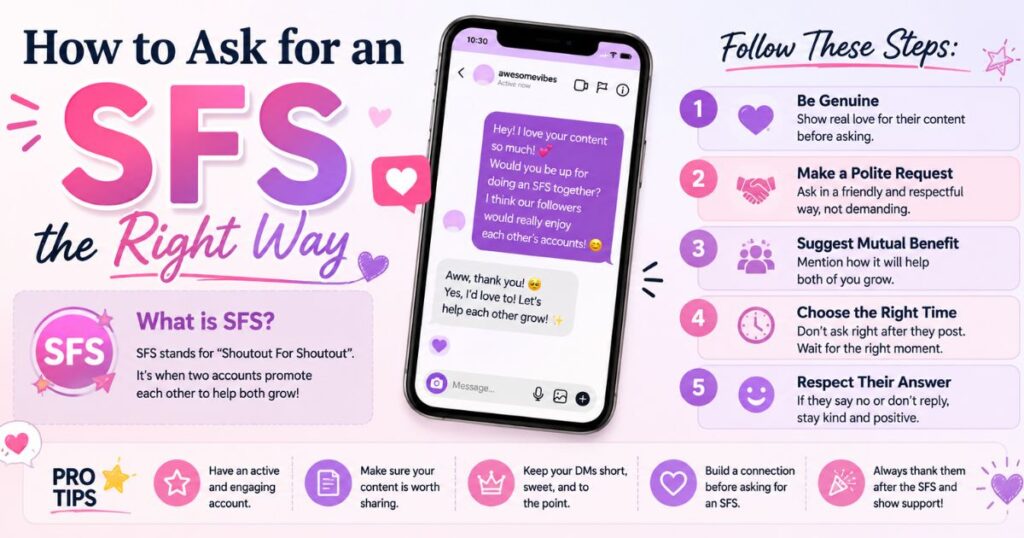 How to Ask for an SFS the Right Way