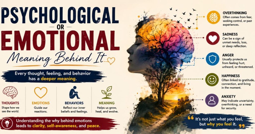 Psychological or Emotional Meaning Behind It