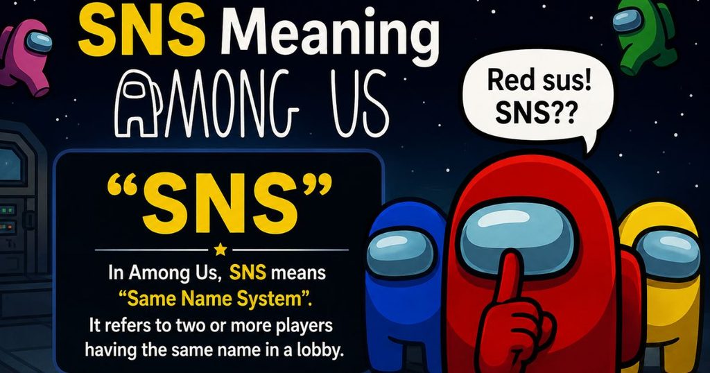 SNS Meaning Among Us