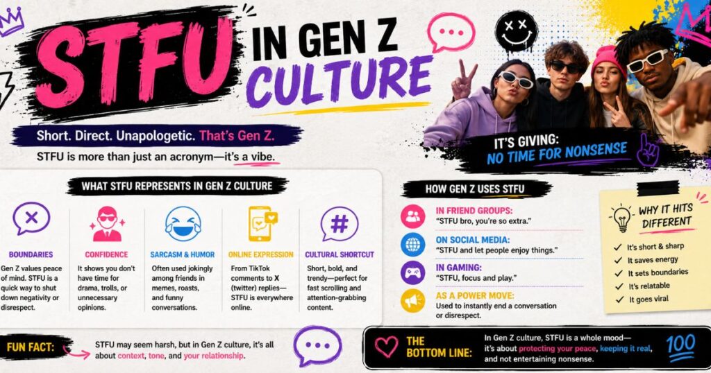 STFU in Gen Z Culture