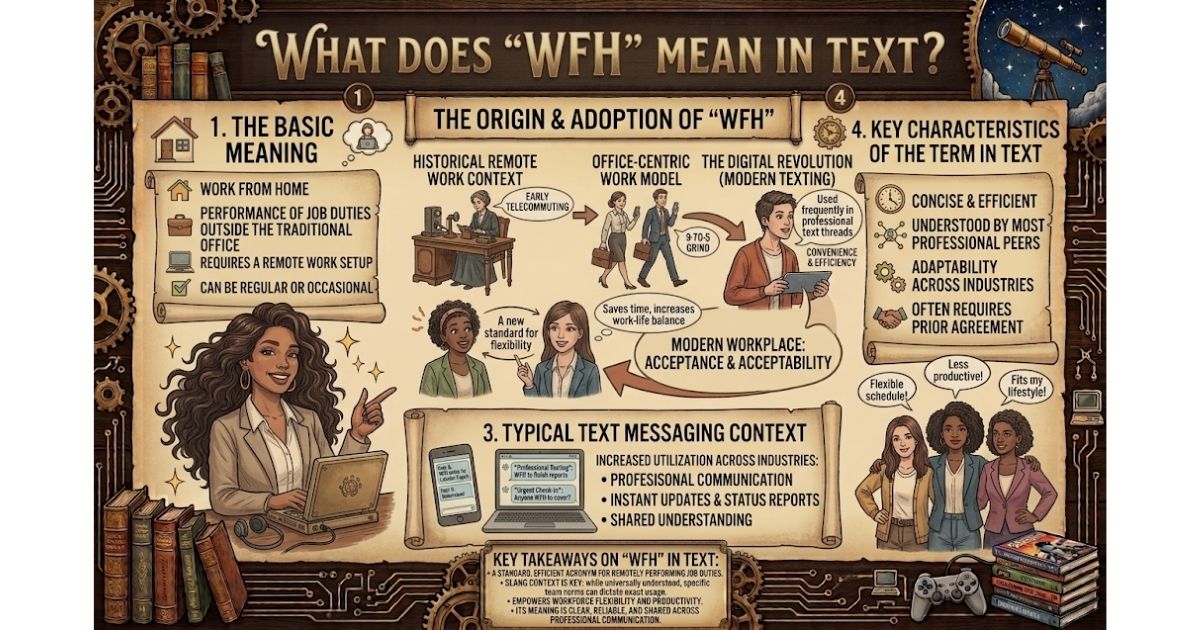 What Does WFH Mean in Text