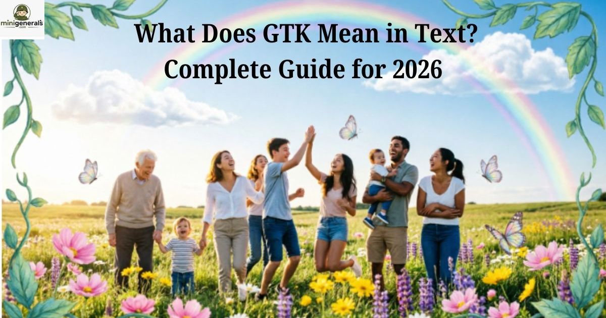 gtk meaning in chat