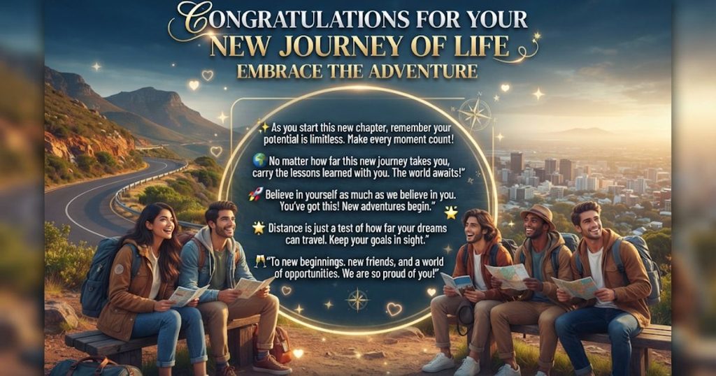 Best of Luck in Your New Journey Messages for Students