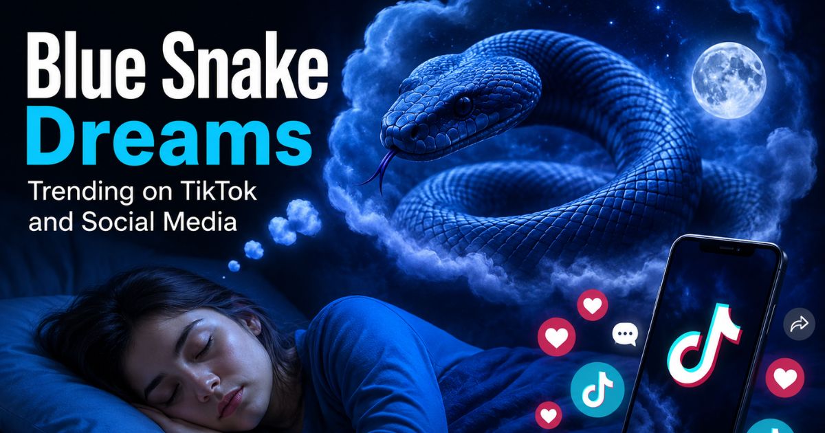 Blue Snake Dreams Trending on TikTok and Social Media