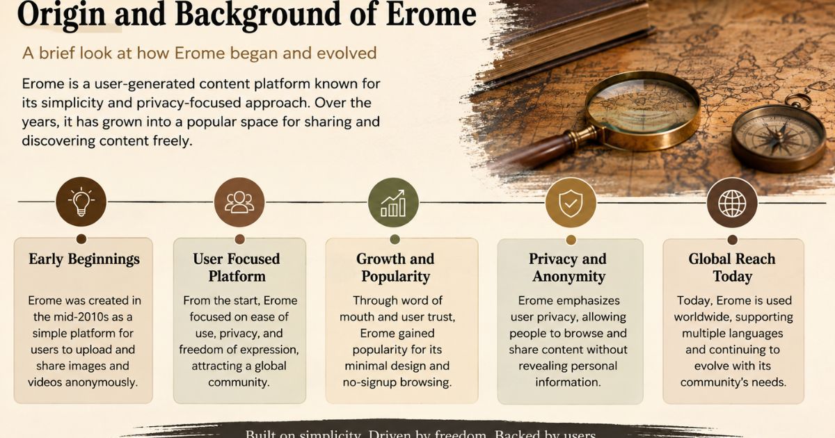 Origin and Background of Erome