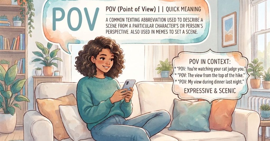 POV Mean in Text_ Quick Meaning