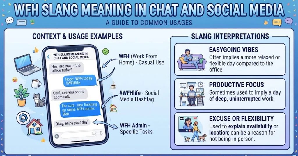 WFH Slang Meaning in Chat and Social Media 