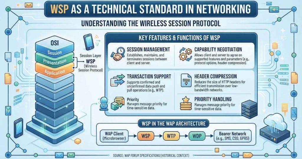 WSP as a Technical Standard in Networking