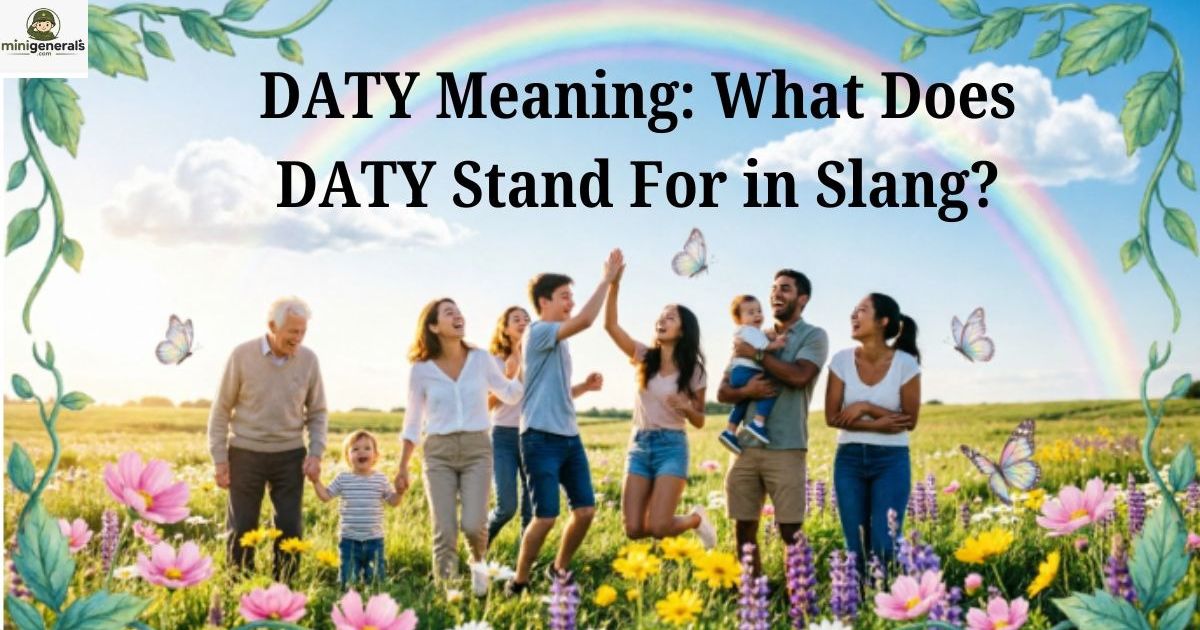 daty meaning slang