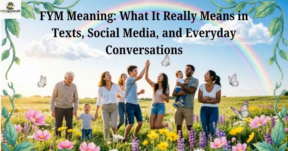 fym meaning in text