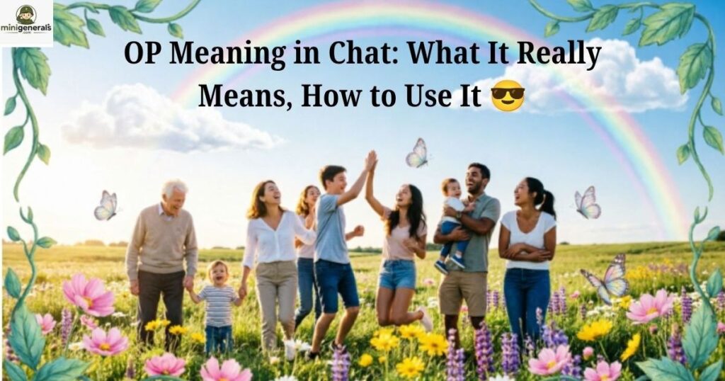 op meaning in whatsapp chat