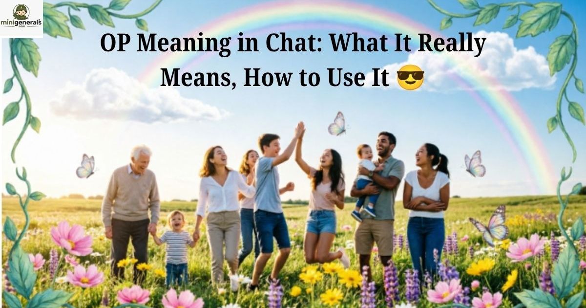 op meaning in whatsapp chat