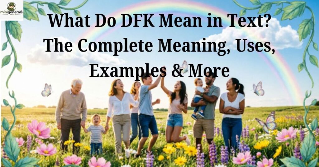 what does dfk mean in text
