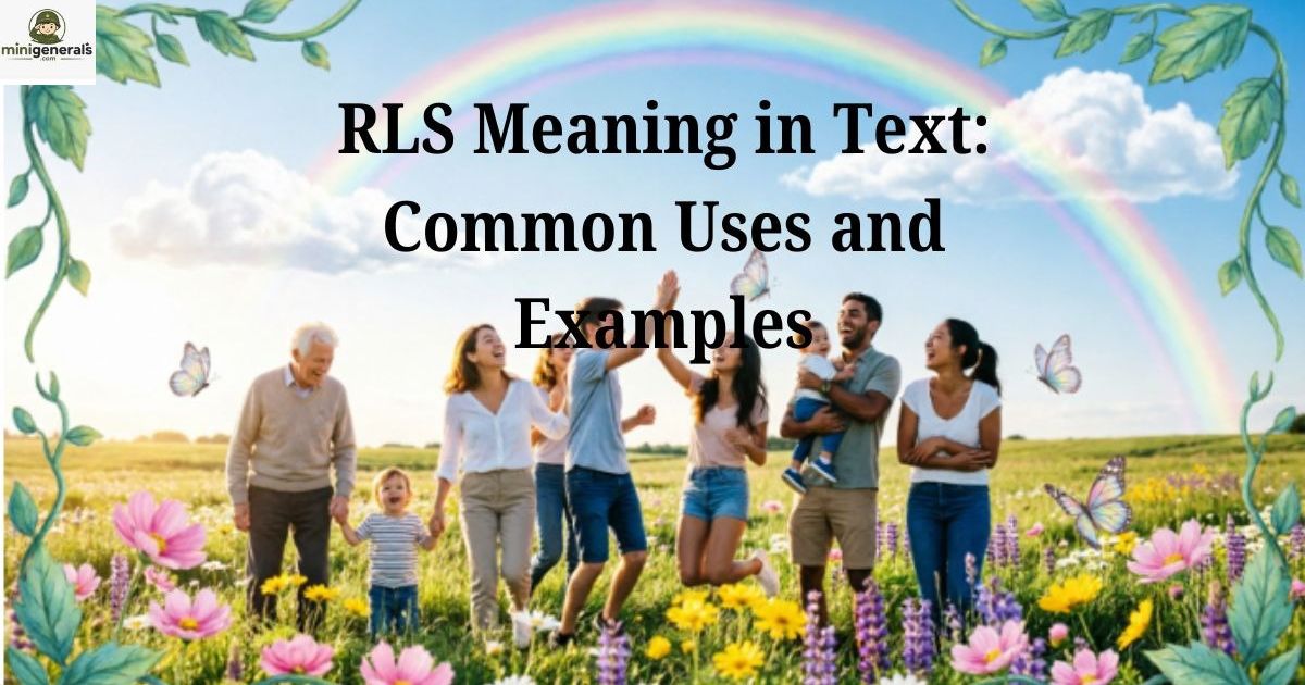 what does rls mean in text