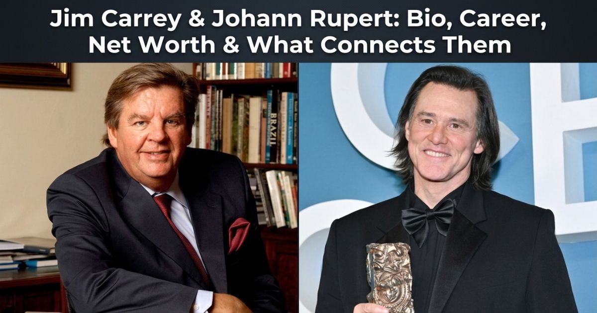 Jim Carrey & Johann Rupert